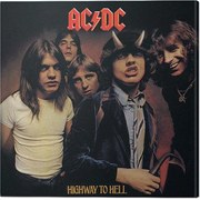 Schilderij op canvas AC/DC - Higway in the Hell