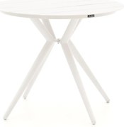 Tuin eettafel Manifesto | Rond | Tuintafel Aluminium | Ø90cm | 2 personen | Kees Smit Tuinmeubelen