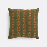 Vierkante kussenhoes, tetra, Ikat print, Asti