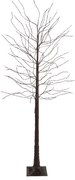 Kerst vloerlamp bruin boom 180cm incl. LED met timer IP44 - Ki