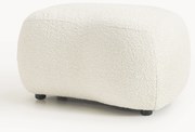 Bouclé voetenbank Alba