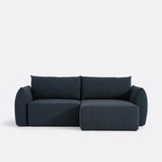 Omvormbare hoekbank in fijne bouclé, Edith