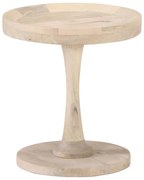 vidaXL Bijzettafel Ø40x45 cm massief mangohout