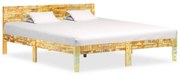 vidaXL Bedframe massief gerecycled hout 160x200 cm