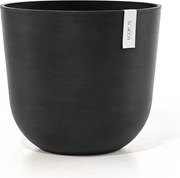 Ecopots bloempot Oslo 45 - Rond - Dark Grey - Diameter 45 x H39,4 cm