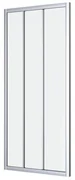 Nemo Start Profi schuifdeur - 86x195cm - inbouwmaat 86-90cm - helder veiligheidsglas 5mm LXT90G