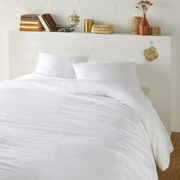 Bedset in gewassen microvezel, recycled polyester