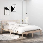 vidaXL Bedframe massief hout 150x200 cm 5FT King Size