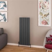 Eastbrook Withington radiator 45x120cm aluminium 922W antraciet