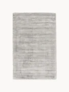 Handgeweven viscose vloerkleed Jane