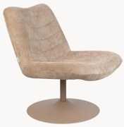 Draaibar corduroy loungefauteuil Bubba