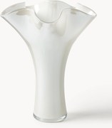 Handgemaakte glazen vaas Ona, H 30 cm
