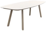 Taste Manolo tuintafel 240x103 cm. - Deens ovaal - Latte