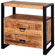 MD Interior Woodz badkamermeubel 80x45cm mangohout zonder kom