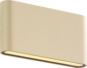 Moderne buiten wandlamp beige 17,5cm incl. LED IP65 - Batt