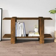 vidaXL Boekenkast 100x30x51 cm bewerkt hout gerookt eikenkleurig