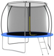 vidaXL Trampolineset rond 150 kg 305x76 cm