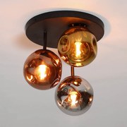 Plafondlamp Met Glasbollen