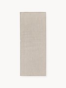 Outdoor dubbelzijdige loper Cort met zigzag patroon