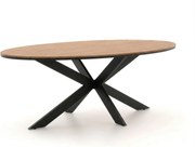 Tuin eettafel Bellagio  | Ovaal  | Tuintafel Polywood | 220x115cm | 6 personen | Kees Smit Tuinmeubelen