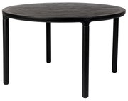 Zuiver Storm Ronde Eettafel Zwart - 128 X 128cm.