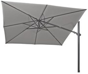 4-Seasons zweefparasol Siesta Premium 300 x 300 cm Charcoal