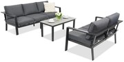 Aluminium tuinmeubelen Sydney Coffee Comfort 5 Garden Point antraciet