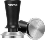 VEVOR Espresso Tamper 51 mm, Veerbelaste Koffie Tamper, 13,6 kg Tamper Tool Koffie Tool voor Koffiemachine Koffie Accessoires RVS Tamper Koffie Tamper met Antislip Handvat Zwart