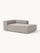 Chaise longue hoekmodule Lennon van bouclé