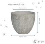 Pot Jesslyn Imperial White