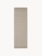 Outdoor dubbelzijdige loper Reddy met ruitjesmotief