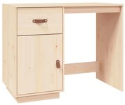 vidaXL Bureau 95x50x75 cm massief grenenhout