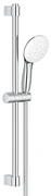 GROHE Tempesta 110 Glijstangset - 60cm - ronde handdouche - 3 straalsoort - gladde doucheslang - chroom 27644003