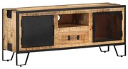 vidaXL Tv-meubel 110x31x46 cm ruw mangohout