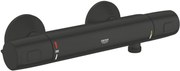 Grohe QuickFix Precision Trend douche-thermostaatkraan mat zwart