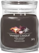 Yankee Candle geurkaars - Black Coconut - Signature Medium Jar