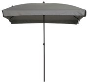 Madison Parasol Patmos Luxe rechthoekig 210x140 cm lichtgrijs