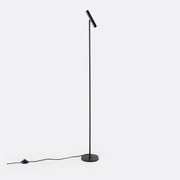 Voetlamp/leeslamp in ijzermetaal, richtbaar, Joha