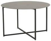 4 Seasons Outdoor Quatro Keramiek tafel ø 120 cm  Tuintafel    antraciet weerbestendig