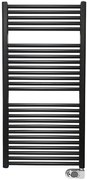 Mueller Jiro elektrische radiator mat zwart 118.5x60cm 700W