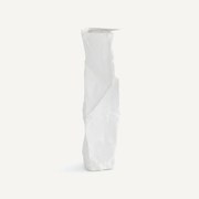 Geometrische vaas in mat keramiek, H51 cm, Risa