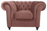 Fauteuil - Giethoorn - Kronos fluweel roze 29