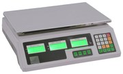 vidaXL Weegschaal digitaal met oplaadbare batterij 30 kg