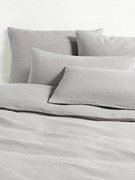 Gewassen linnen dekbedovertrek Airy