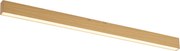 Moderne plafondlamp oker hout incl. LED 3-staps dimbaar 2700-4000K met dipswitch - Keane