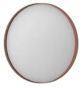 INK SP15 Spiegel - 40x4x40cm - rond - verzonken in aluminium kader - aluminium koper geborsteld 8408554