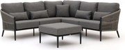 Hoek loungeset Bellagio | 5 personen | Loungeset Grijs | Hoekbank Rope (touw) | 237.5x237.5cm | Kees Smit Tuinmeubelen