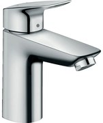 Hansgrohe Logiss wastafelkraan 100 met waste chroom 71100000