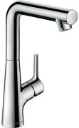 Hansgrohe Talis Ss wastafelkraan 210 120° draaibaar met waste chroom 72105000