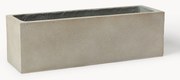 Outdoor plantenpot Tuscany van beton, H 19 cm